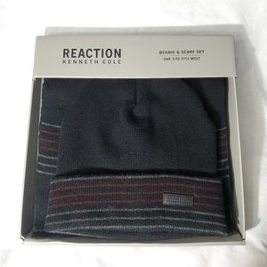 Kenneth Cole Reaction Beanie and Scarf Set